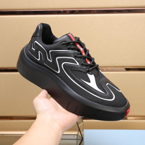 Replica Prada Casual Shoes For Men #1149576 $85.00 USD for Wholesale