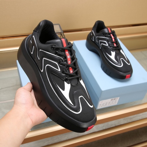 Replica Prada Casual Shoes For Men #1149576 $85.00 USD for Wholesale
