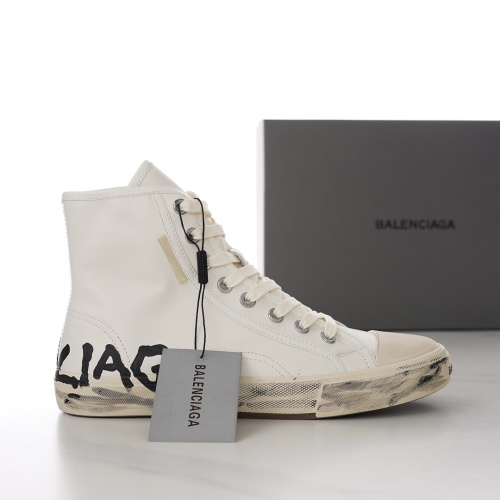 Replica Balenciaga High Tops Shoes For Men #1149612 $108.00 USD for Wholesale