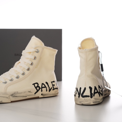 Replica Balenciaga High Tops Shoes For Men #1149613 $108.00 USD for Wholesale