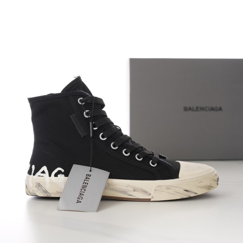 Replica Balenciaga High Tops Shoes For Men #1149614 $108.00 USD for Wholesale