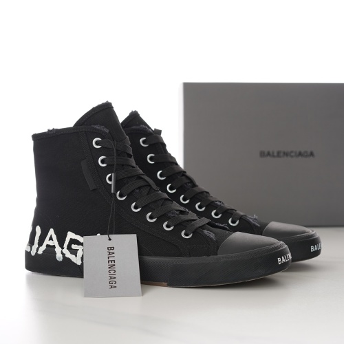 Replica Balenciaga High Tops Shoes For Men #1149615 $108.00 USD for Wholesale