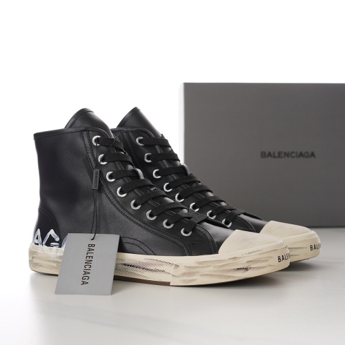 Replica Balenciaga High Tops Shoes For Men #1149616 $122.00 USD for Wholesale