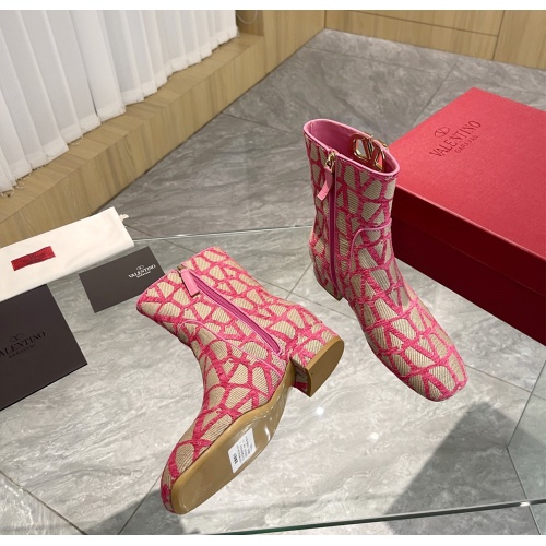 Replica Valentino Boots For Women #1149694 $128.00 USD for Wholesale