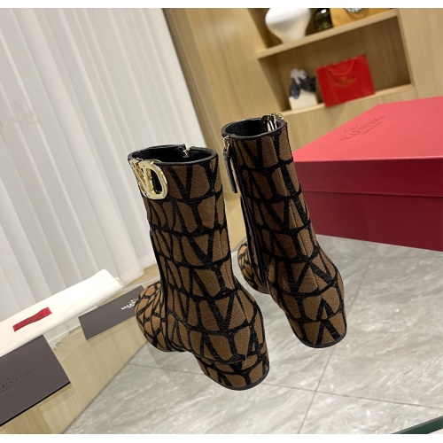 Replica Valentino Boots For Women #1149698 $128.00 USD for Wholesale