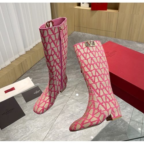 Replica Valentino Boots For Women #1149700 $150.00 USD for Wholesale