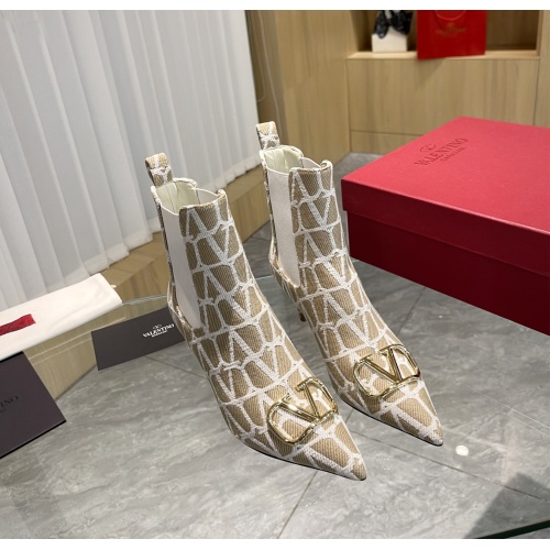 Replica Valentino Boots For Women #1149708 $122.00 USD for Wholesale