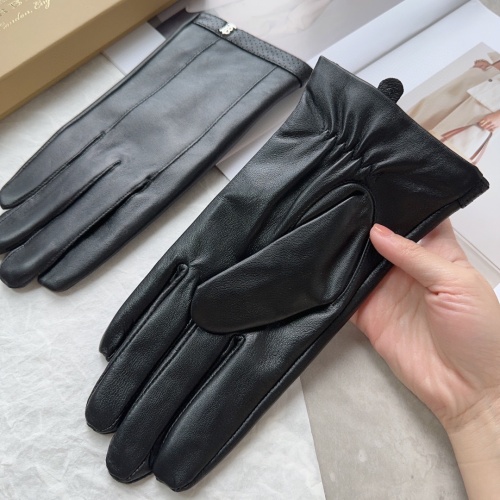 Replica Burberry Gloves For Men #1149735 $52.00 USD for Wholesale