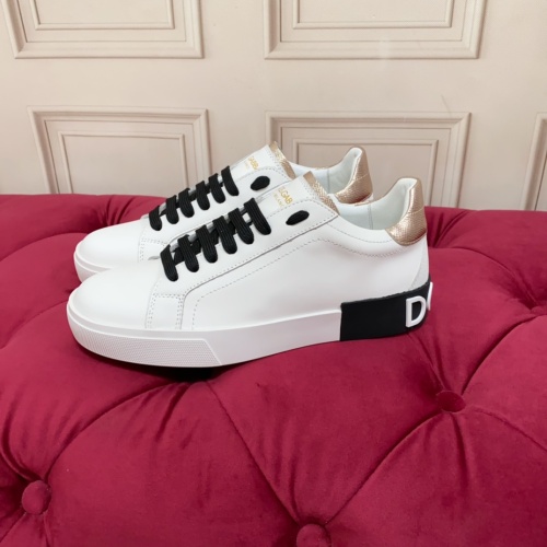 Replica Dolce & Gabbana D&G Casual Shoes For Women #1149791 $98.00 USD for Wholesale