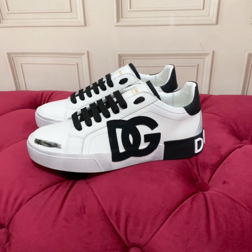 Replica Dolce & Gabbana D&G Casual Shoes For Women #1149807 $98.00 USD for Wholesale