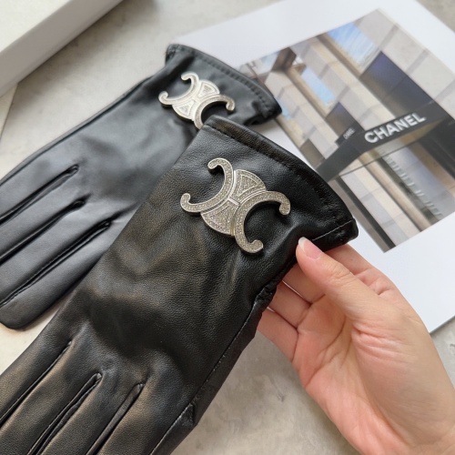 Replica Celine Gloves For Women #1149824 $48.00 USD for Wholesale