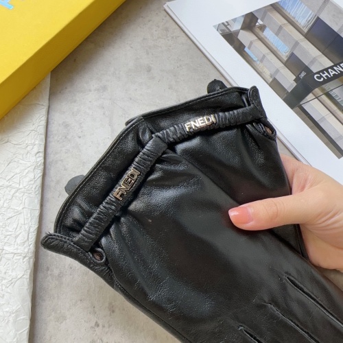 Replica Fendi Gloves For Women #1149860 $48.00 USD for Wholesale