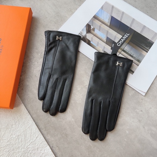 Hermes Gloves For Women #1149876 $48.00 USD, Wholesale Replica Hermes Gloves