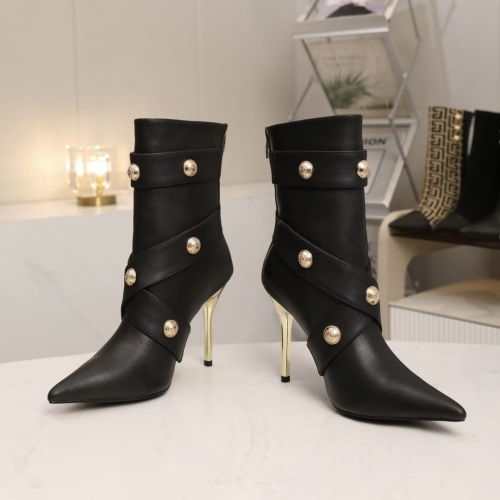 Replica Balmain Boots For Women #1149908 $108.00 USD for Wholesale