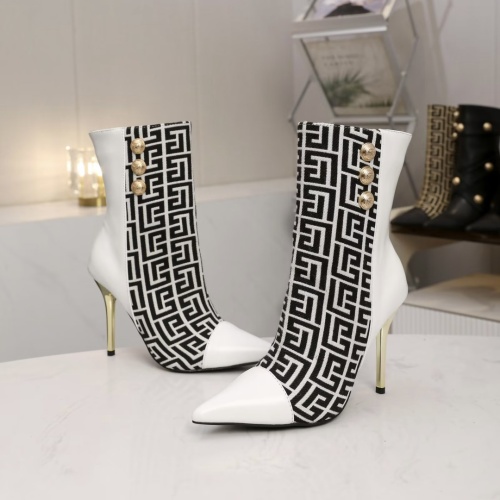 Replica Balmain Boots For Women #1149910 $108.00 USD for Wholesale