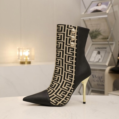 Replica Balmain Boots For Women #1149911 $108.00 USD for Wholesale