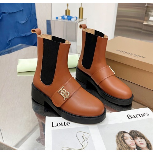 Replica Burberry Boots For Women #1149918 $100.00 USD for Wholesale