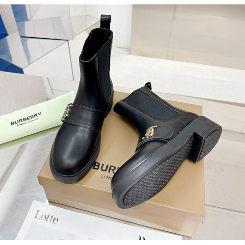 Replica Burberry Boots For Women #1149919 $100.00 USD for Wholesale