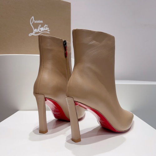 Replica Christian Louboutin Boots For Women #1149970 $158.00 USD for Wholesale