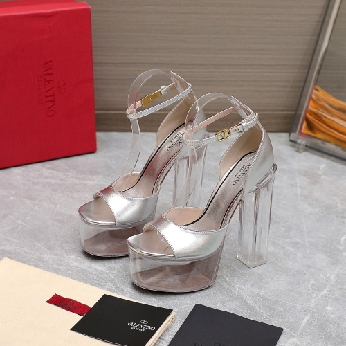 Valentino Sandal For Women #1150083 $125.00 USD, Wholesale Replica Valentino Sandal
