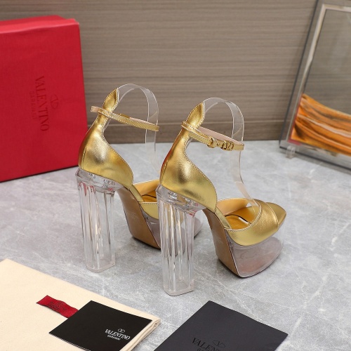 Replica Valentino Sandal For Women #1150084 $125.00 USD for Wholesale