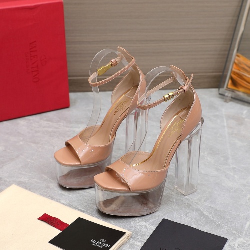 Valentino Sandal For Women #1150085 $125.00 USD, Wholesale Replica Valentino Sandal