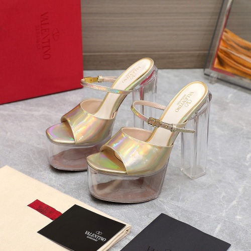 Valentino Sandal For Women #1150090 $125.00 USD, Wholesale Replica Valentino Sandal