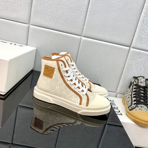 Replica Loewe High Tops Shoes For Women #1150141 $108.00 USD for Wholesale