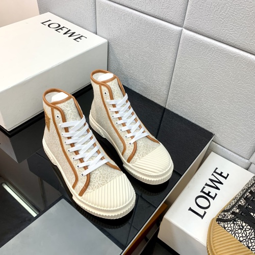 Replica Loewe High Tops Shoes For Women #1150141 $108.00 USD for Wholesale