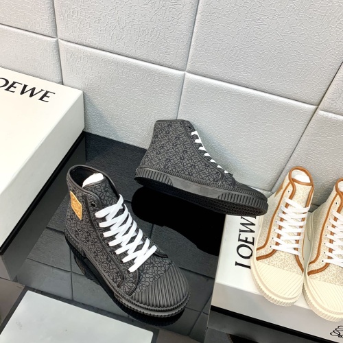 Replica Loewe High Tops Shoes For Women #1150143 $108.00 USD for Wholesale