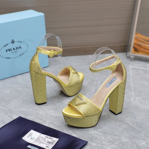 Replica Prada Sandal For Women #1150182 $118.00 USD for Wholesale
