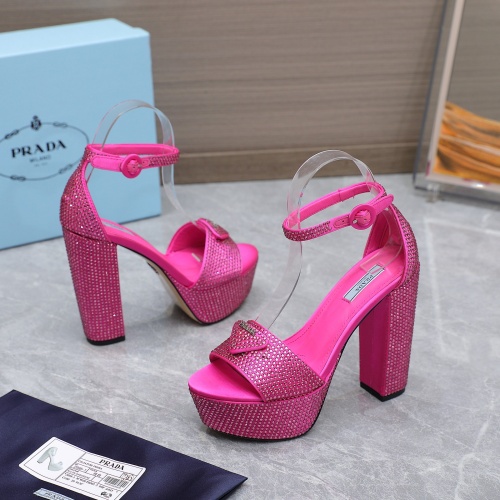 Replica Prada Sandal For Women #1150183 $118.00 USD for Wholesale