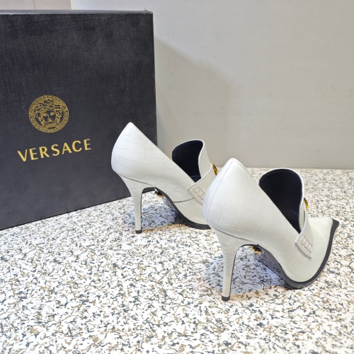 Replica Versace High-Heeled Shoes For Women #1150189 $130.00 USD for Wholesale