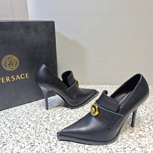 Replica Versace High-Heeled Shoes For Women #1150196 $130.00 USD for Wholesale