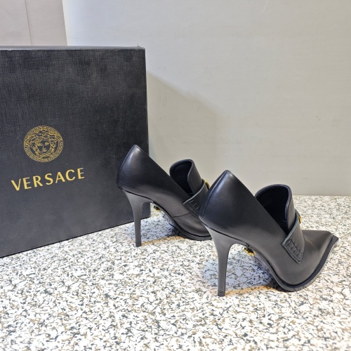 Replica Versace High-Heeled Shoes For Women #1150196 $130.00 USD for Wholesale