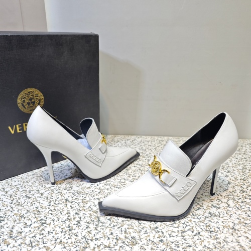 Replica Versace High-Heeled Shoes For Women #1150198 $130.00 USD for Wholesale