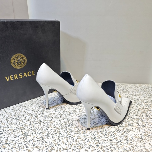 Replica Versace High-Heeled Shoes For Women #1150198 $130.00 USD for Wholesale