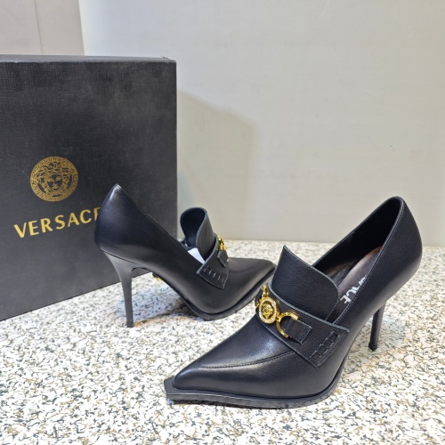 Replica Versace High-Heeled Shoes For Women #1150199 $130.00 USD for Wholesale