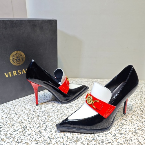 Replica Versace High-Heeled Shoes For Women #1150201 $130.00 USD for Wholesale