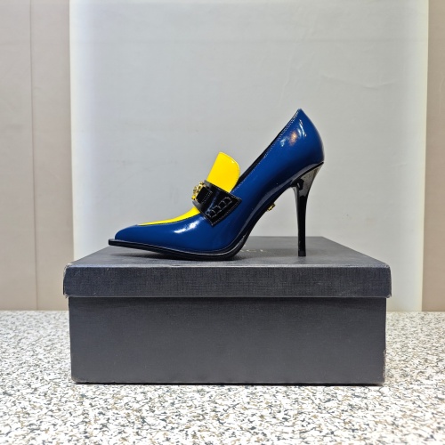 Replica Versace High-Heeled Shoes For Women #1150202 $130.00 USD for Wholesale
