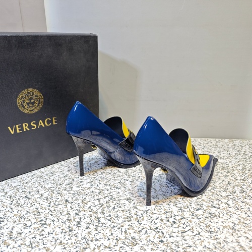 Replica Versace High-Heeled Shoes For Women #1150202 $130.00 USD for Wholesale
