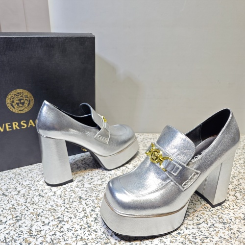 Replica Versace High-Heeled Shoes For Women #1150219 $105.00 USD for Wholesale
