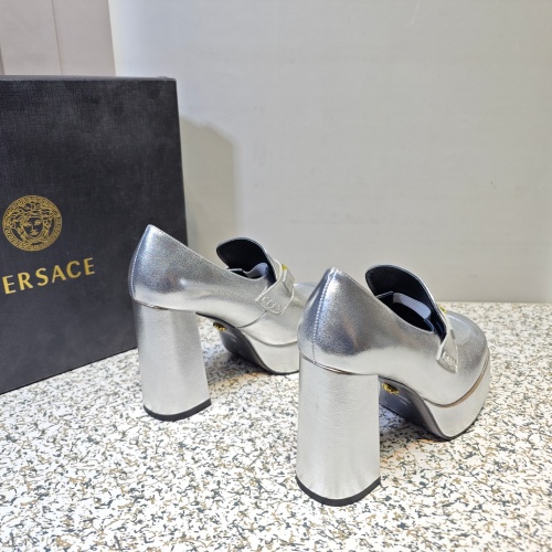 Replica Versace High-Heeled Shoes For Women #1150219 $105.00 USD for Wholesale
