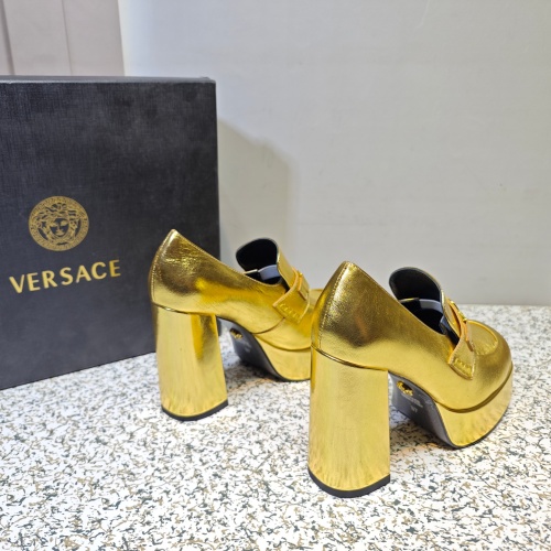 Replica Versace High-Heeled Shoes For Women #1150220 $105.00 USD for Wholesale