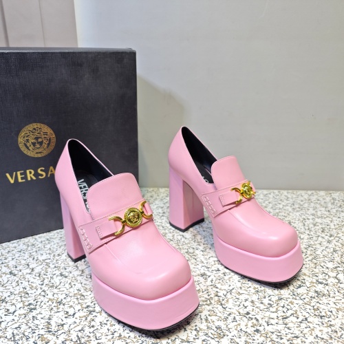 Replica Versace High-Heeled Shoes For Women #1150222 $105.00 USD for Wholesale