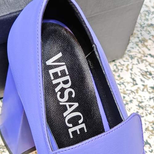 Replica Versace High-Heeled Shoes For Women #1150223 $105.00 USD for Wholesale