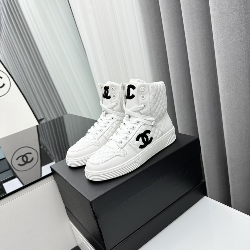 Chanel High Tops Shoes For Women #1150340