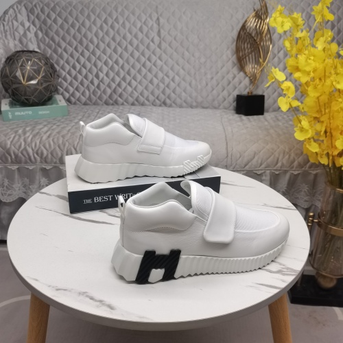 Replica Hermes Casual Shoes For Women #1150347 $112.00 USD for Wholesale