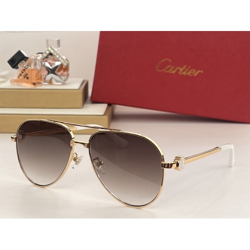 Cartier AAA Quality Sunglassess #1150366 $60.00 USD, Wholesale Replica Cartier AAA Quality Sunglassess