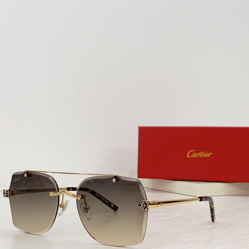 Cartier AAA Quality Sunglassess #1150390 $60.00 USD, Wholesale Replica Cartier AAA Quality Sunglassess